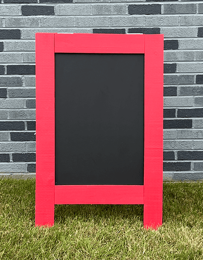 Sandwich Board - Classic Red