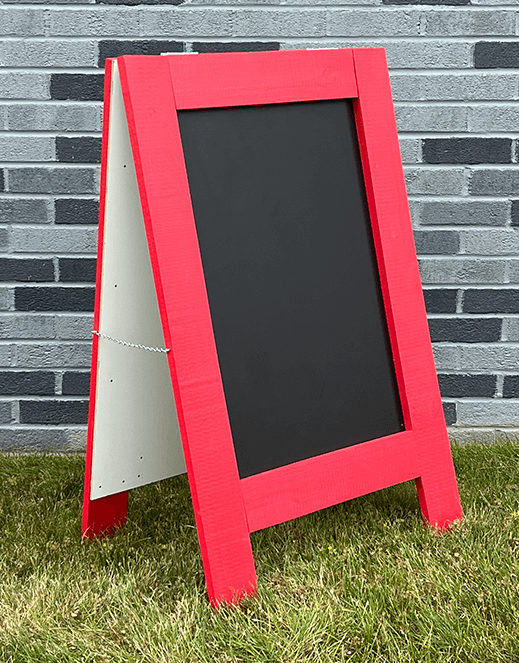 Sandwich Board - Classic Red