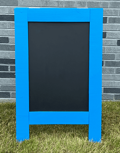 Sandwich Board - Cosmic Blue