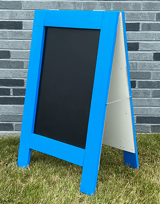 Sandwich Board - Cosmic Blue