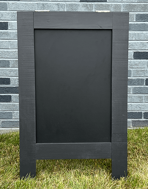 Sandwich Board - Dark Kettle Black