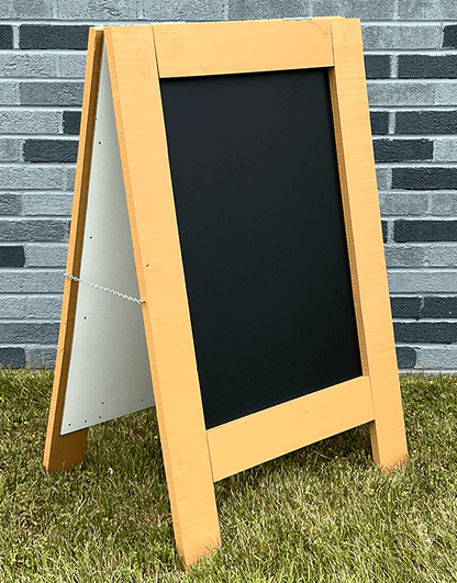 Sandwich Board - Leather Satchel