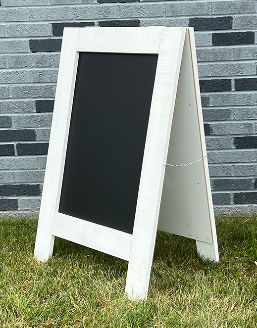 Sandwich Board - Ultra White