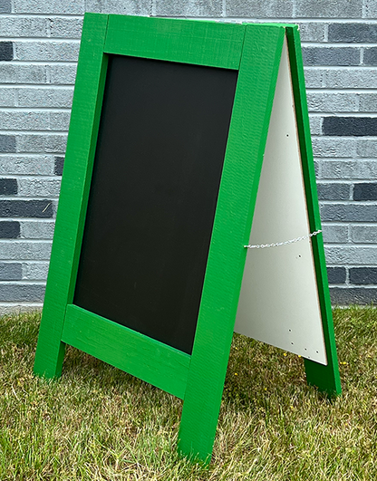 Sandwich Board - Vegas Green