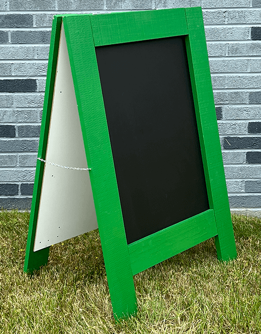 Sandwich Board - Vegas Green